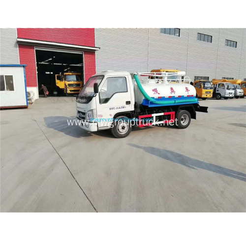 Forland mini 4x2 mud sewage suction truck